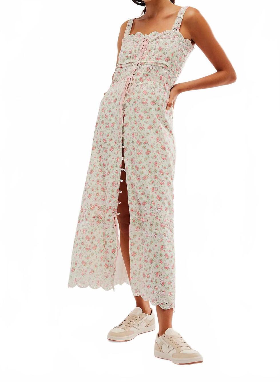 NEW PRAERIE brittany dress in pink floral